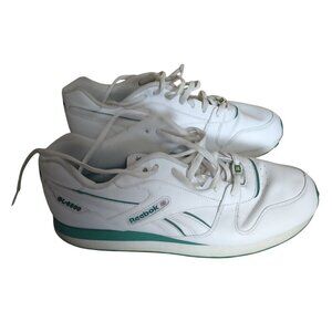 REEBOK MEN'S SIZE 13 GL-6500 SPECIAL EDITION WHITE RUNNING SHOES SNEAKERS